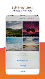 reduce image size - resizer iphone screenshot 4
