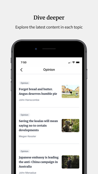 Central Western Daily Screenshot