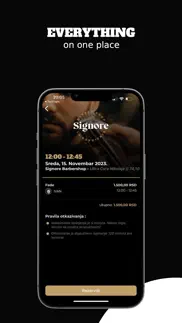 signore barbershop iphone screenshot 3