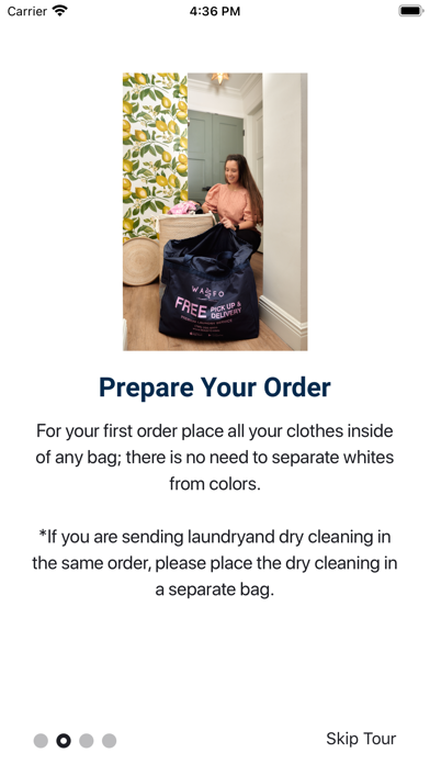 WASFO Laundry & Dry Cleaning Screenshot