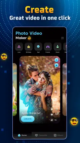 Game screenshot Photo Video Maker with song apk