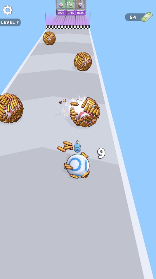 #7. Bullet Ball (iOS) Podle: Mustafa Akbaba