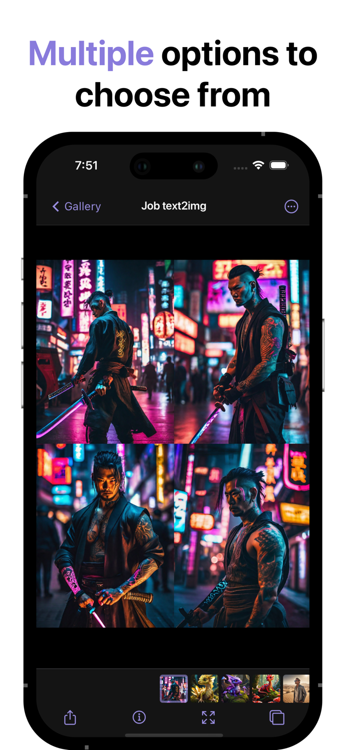 Mirage - AI art generation