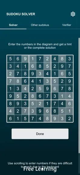 Game screenshot Solver of sudoku hack