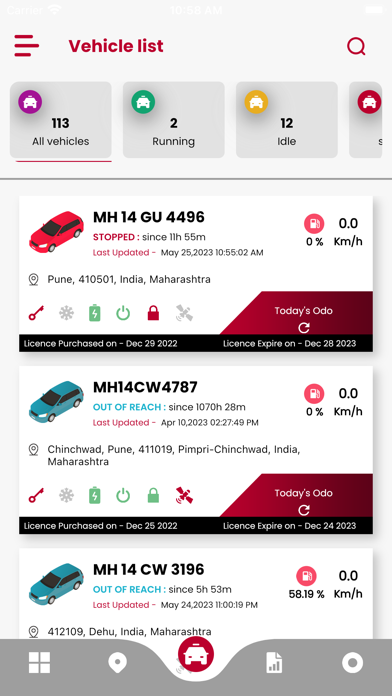 Acumen Track lite Screenshot