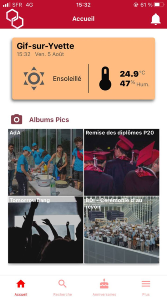 #1. LinkCS (iOS) 由: ASSOCIATION DES RESEAUX DE CENTRALESUPELEC