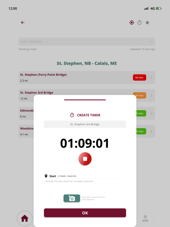 Screenshot #6 pour Canada Border Times