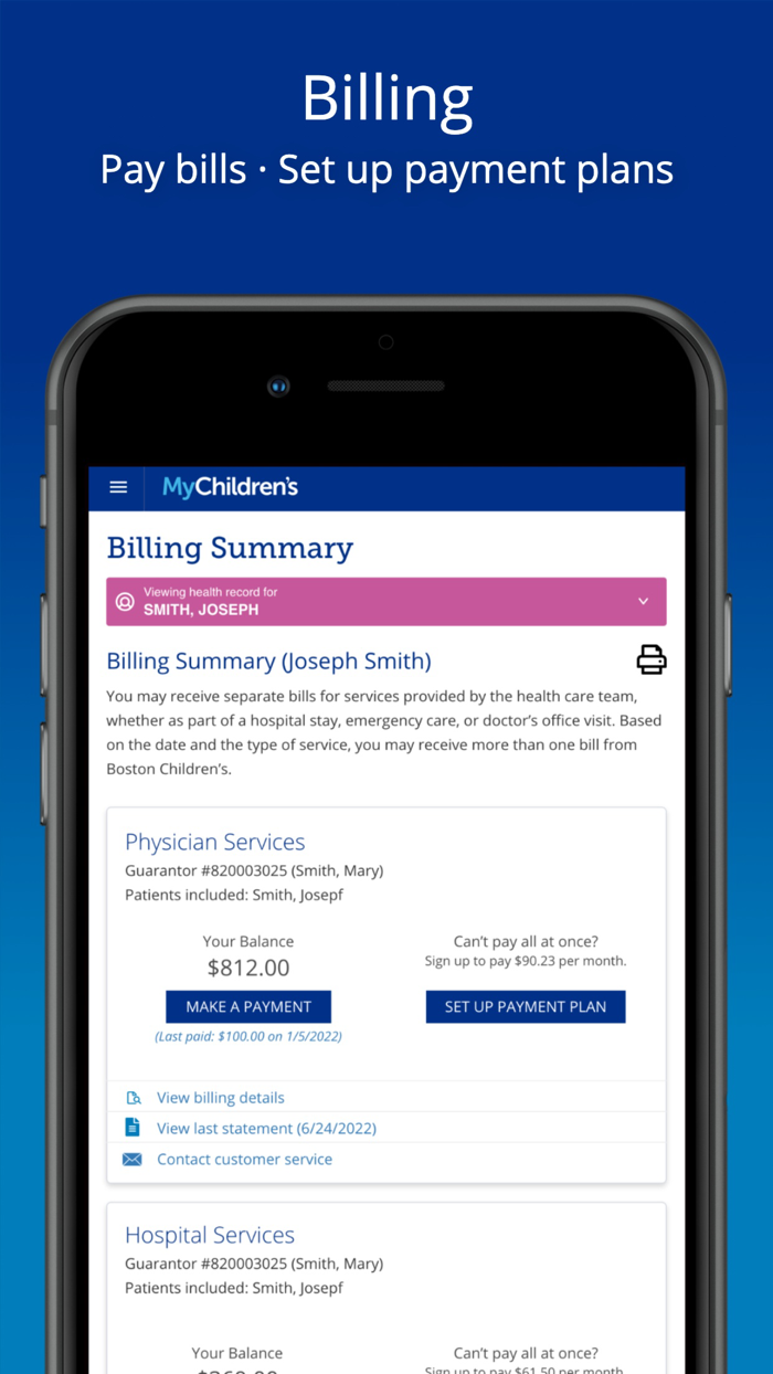 Boston Childrens MyChildrens