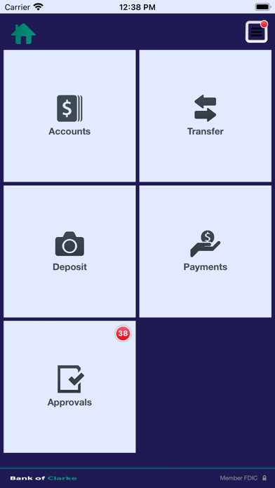 Bank of Clarke Business Screenshot