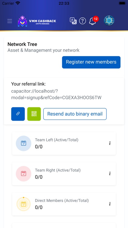 VMM CASHBACK
