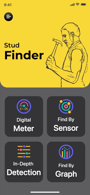 Stud Finder App for iPhone and Android 