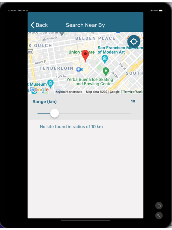 App screenshot