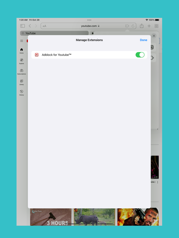 Screenshot #6 pour Adblock for YT