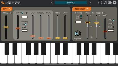 Screenshot #3 pour Lorentz - AUv3 Plug-in Synth