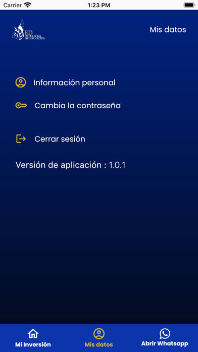 RD Impulsora de Negocios Screenshot