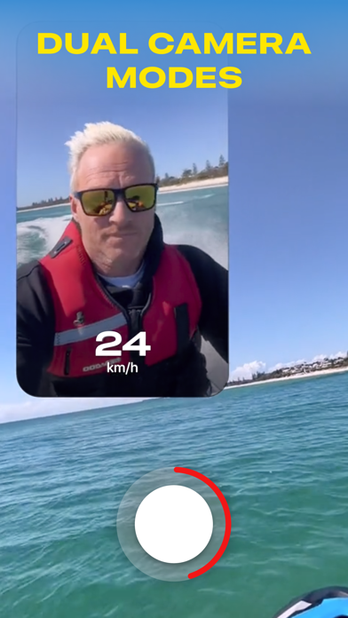 Salo Dual Camera: Speedometer Screenshot