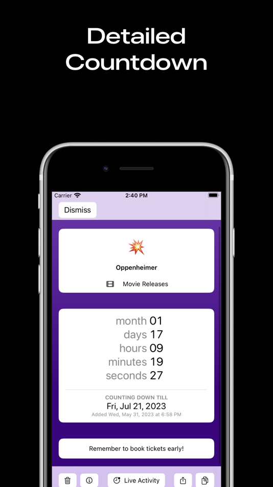 #2. Almost Time: Event Countdowns (macOS) 由: Rx Software Limited