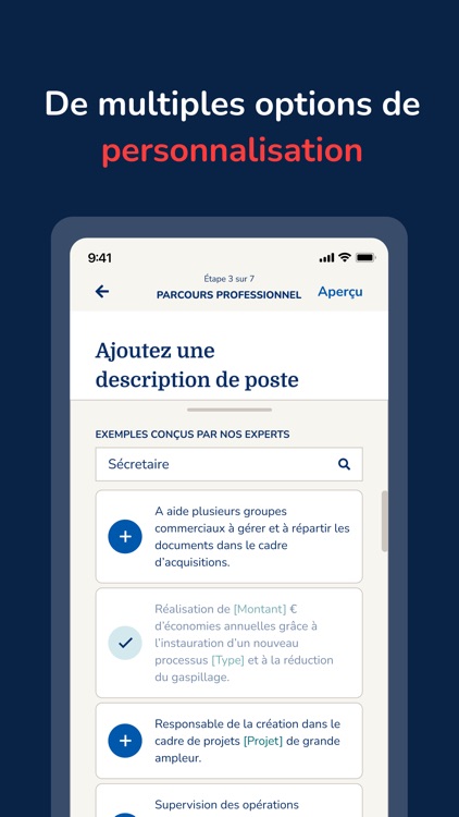 monCVparfait screenshot-4