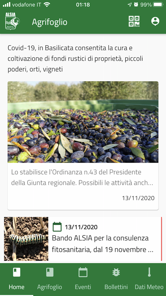 #1. Agrifoglio (iOS) 由: ALSIA - AGENZIA LUCANA DI SVILUPPO E INNOVAZIONE IN AGRICOLTURA