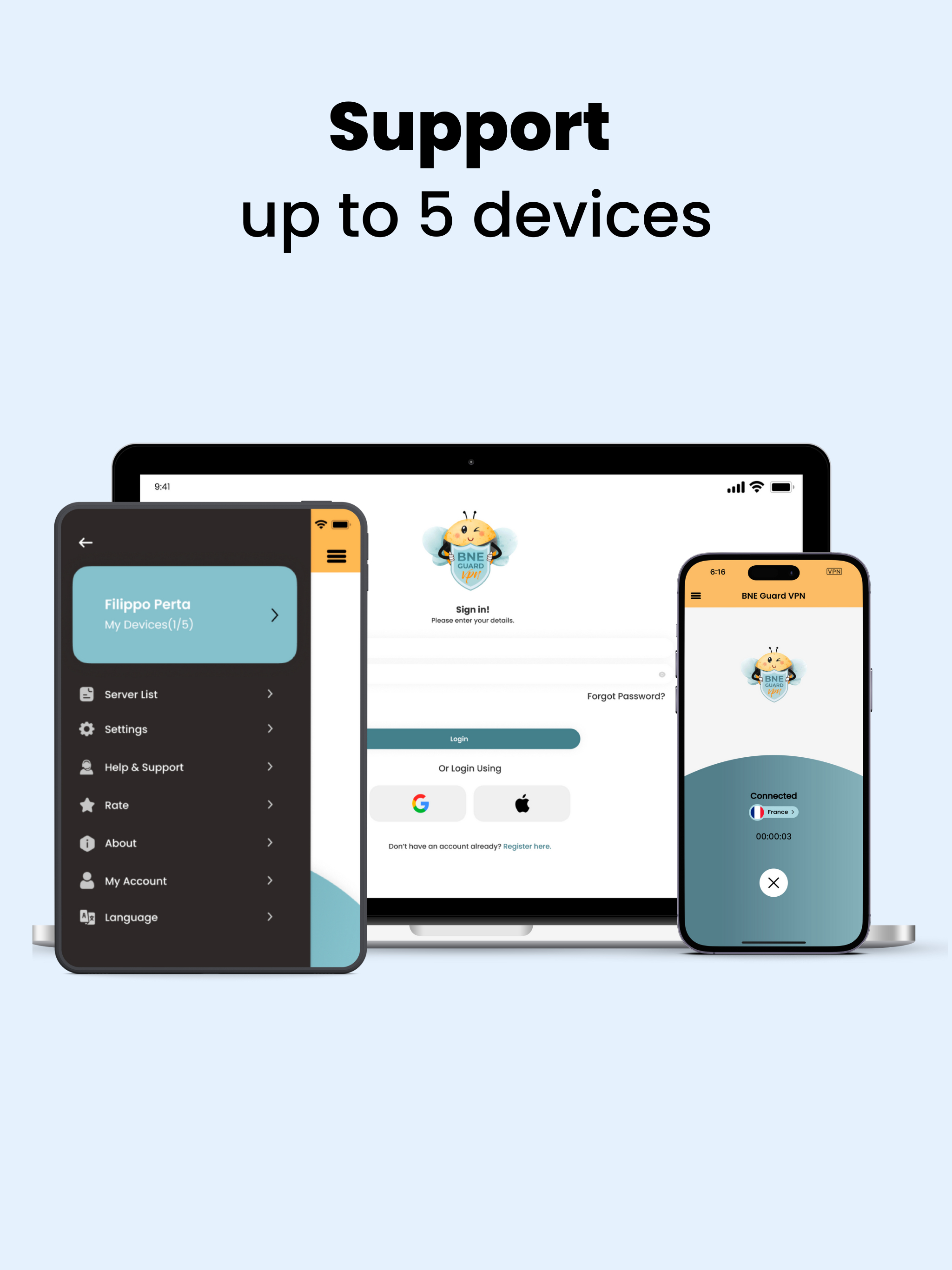 BNEGuard VPN by BNESIM