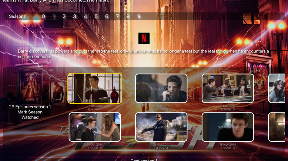#4. Simple Movie Database (iOS) 由: Jacobus Gobel
