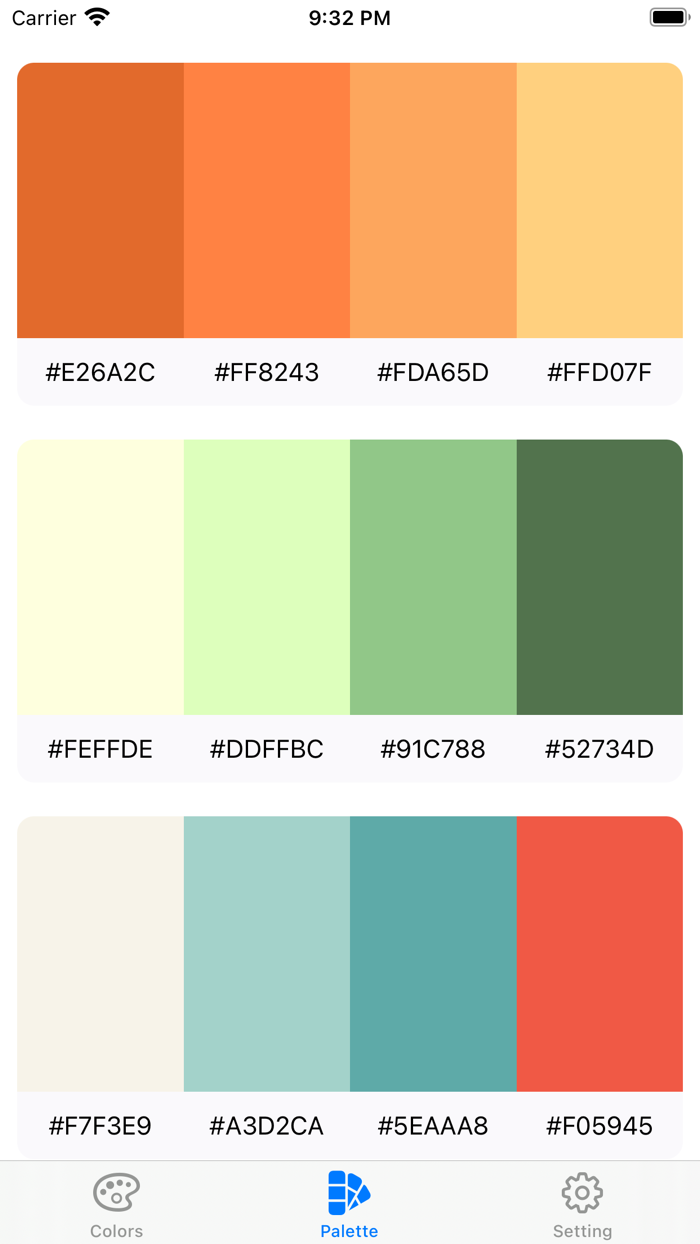 ColorPalette - Color Harmony