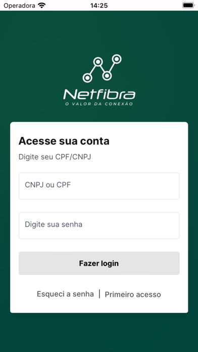Portal Netfibra Screenshot