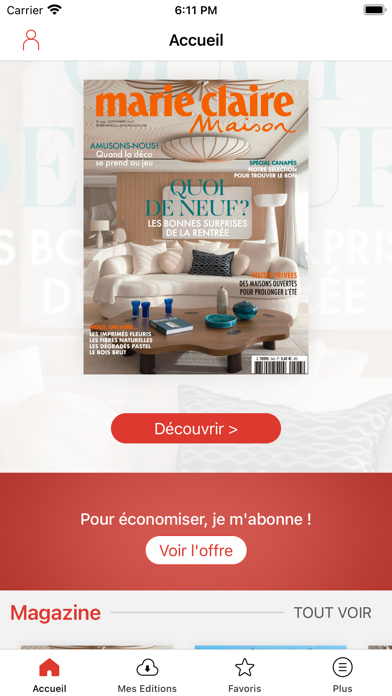 Screenshot #1 pour Marie Claire Maison