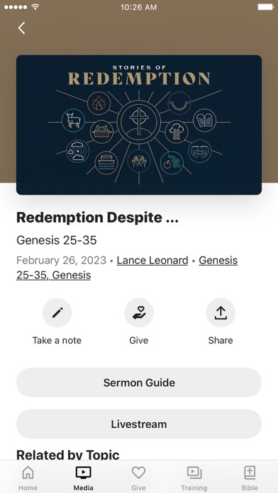College Park Church St. Louis Screenshot