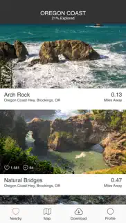 oregon coast offline guide iphone screenshot 4