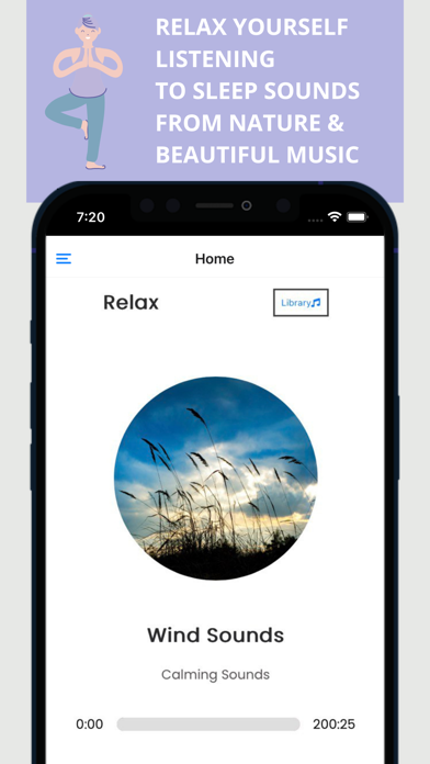 Sleep Music Deep Relax Sounds Screenshot