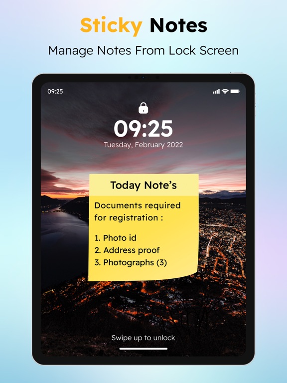 Notebook - Notes and Lists iPad screenshot 8 - Productivity app