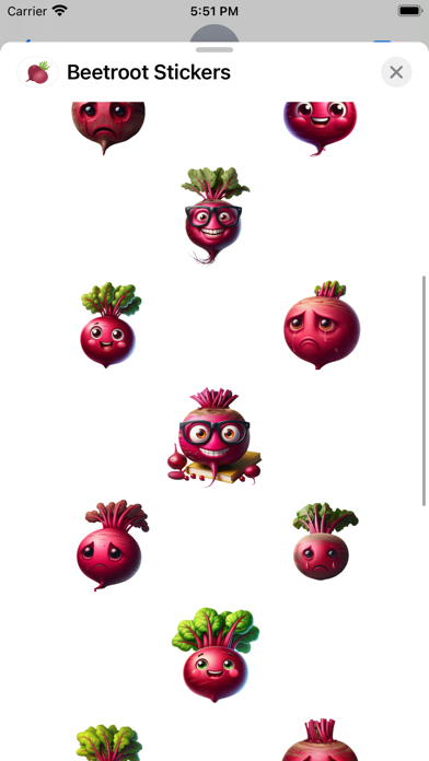 Screenshot #2 pour Beetroot Stickers