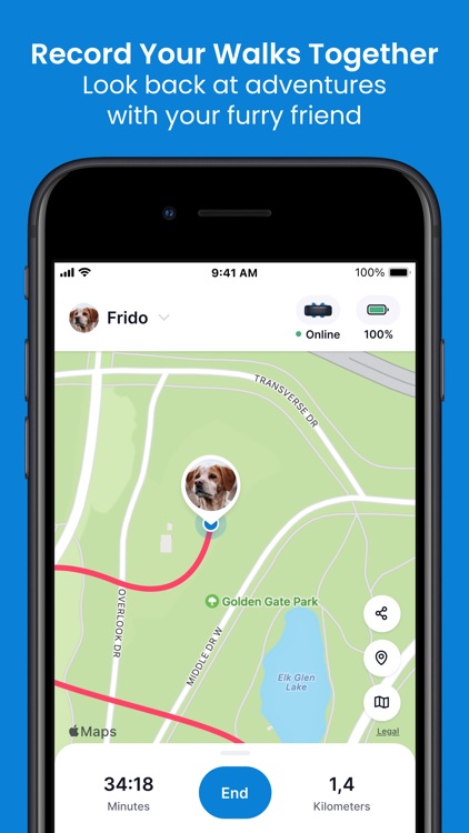 Tractive GPS for Dogs and Cats