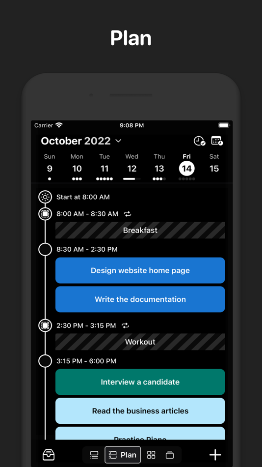 #2. Execute: Planner & To-Do List (iOS) Podle: Innovatism LLC