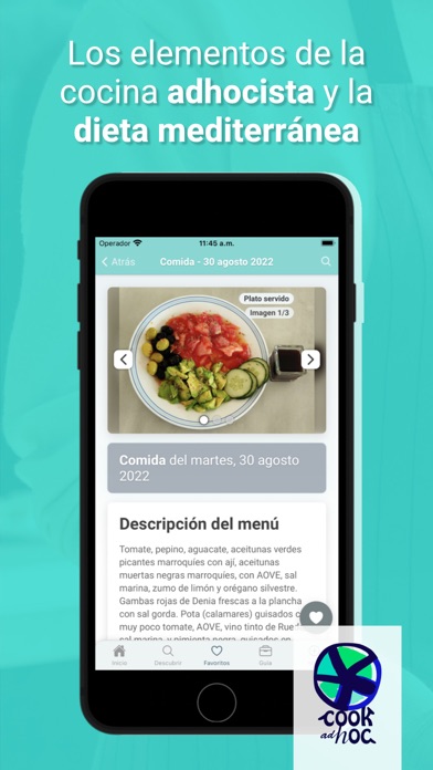 Screenshot #2 pour CookAdHoc: Cocina sin recetas