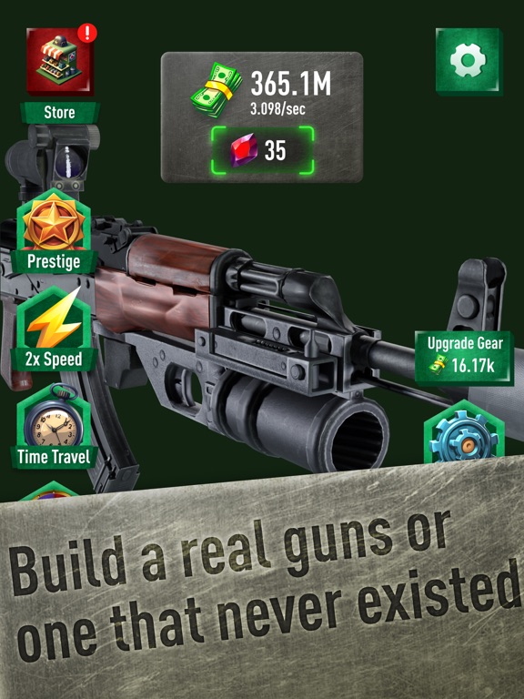 Idle Guns Tycoon: clicker game iPad screenshot