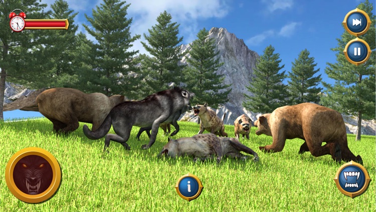 Wolf Simulator: Wild Wolf Game