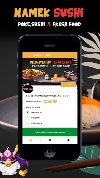 Screenshot #2 pour NAMEK SUSHI