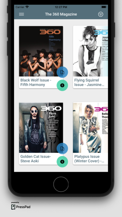 Screenshot #1 pour The 360 Magazine