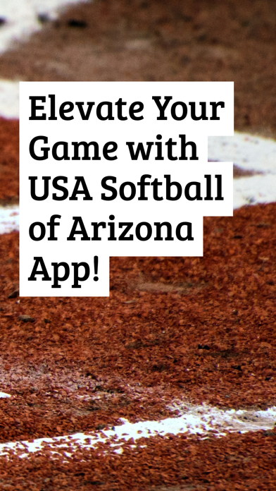 USA Softball of Arizona iPhone screenshot