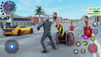 Toilet Head Grand Thief City Screenshot