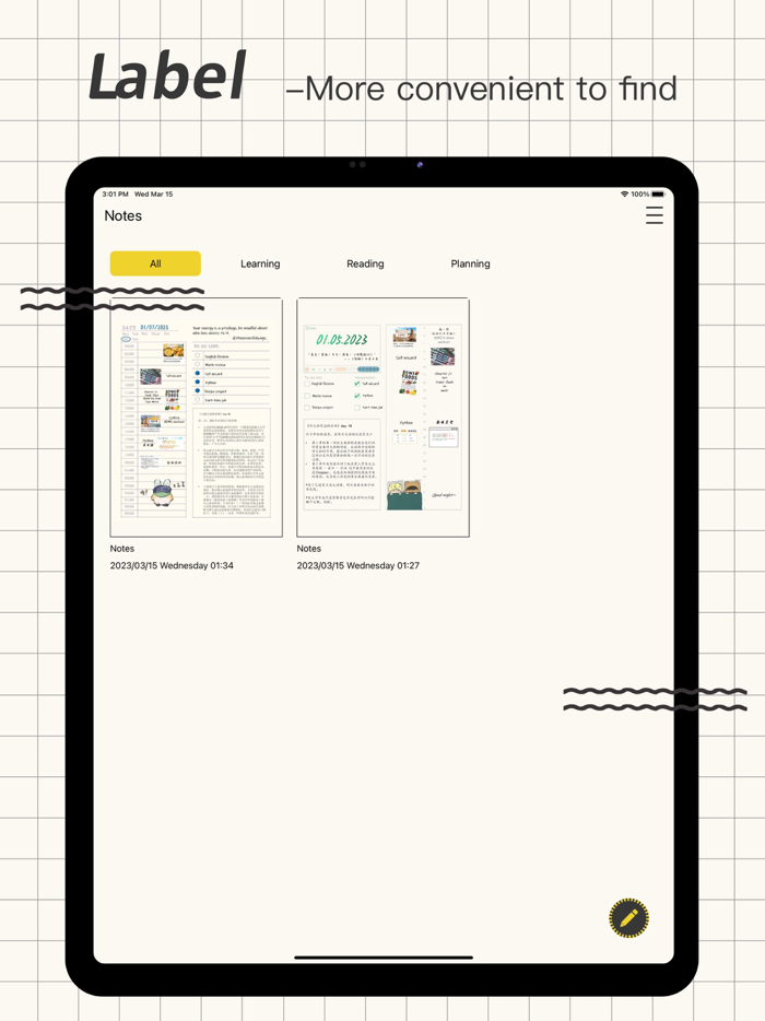 Notebook  Cute notes