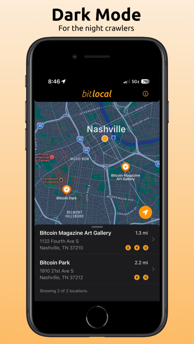 BitLocal: BTC-Friendly Shops Screenshot