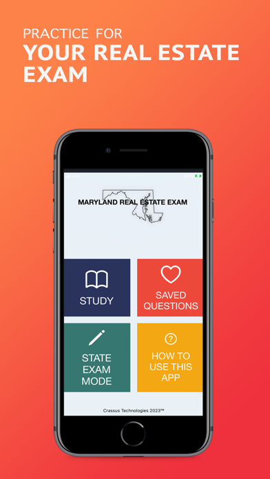 Maryland Real Estate Exam Screenshot