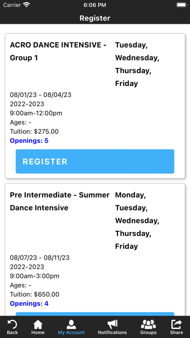 Positive Dance Experience Screenshot