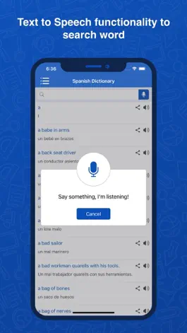 Game screenshot Spanish Dictionary: Translator hack
