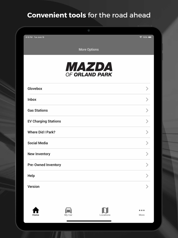 Mazda of Orland Park Promise iPad screenshot 2 - Business app