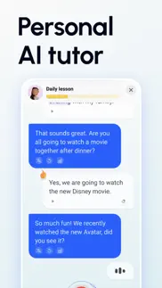 speak english with loora ai iphone screenshot 2