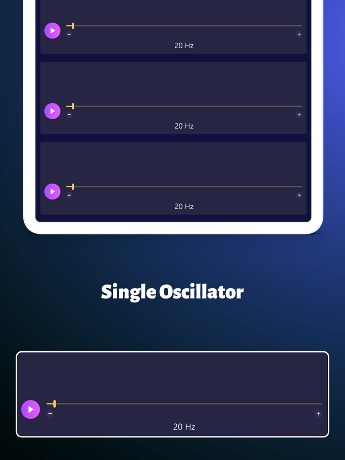 Generate Frequency Sounds Hz